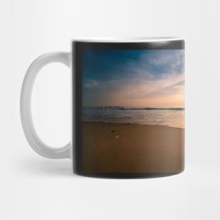 Sunset and beach Mug